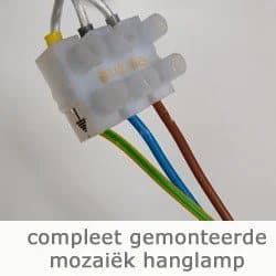compleet aangesloten elektra hanglamp