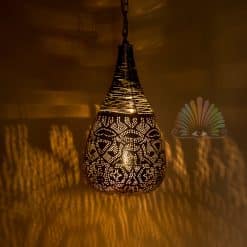 Oosterse hanglamp Agra zilver kopen? |